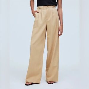 Madewell Harlow Wide Leg Trousers, Size: 8